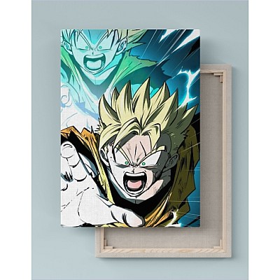 Quadro Decorativo Canvas Dragon Ball Z Gohan 01